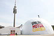 der Google Dome auf dem Coubertinplatz (ªFoto. AMetin Schmitz)